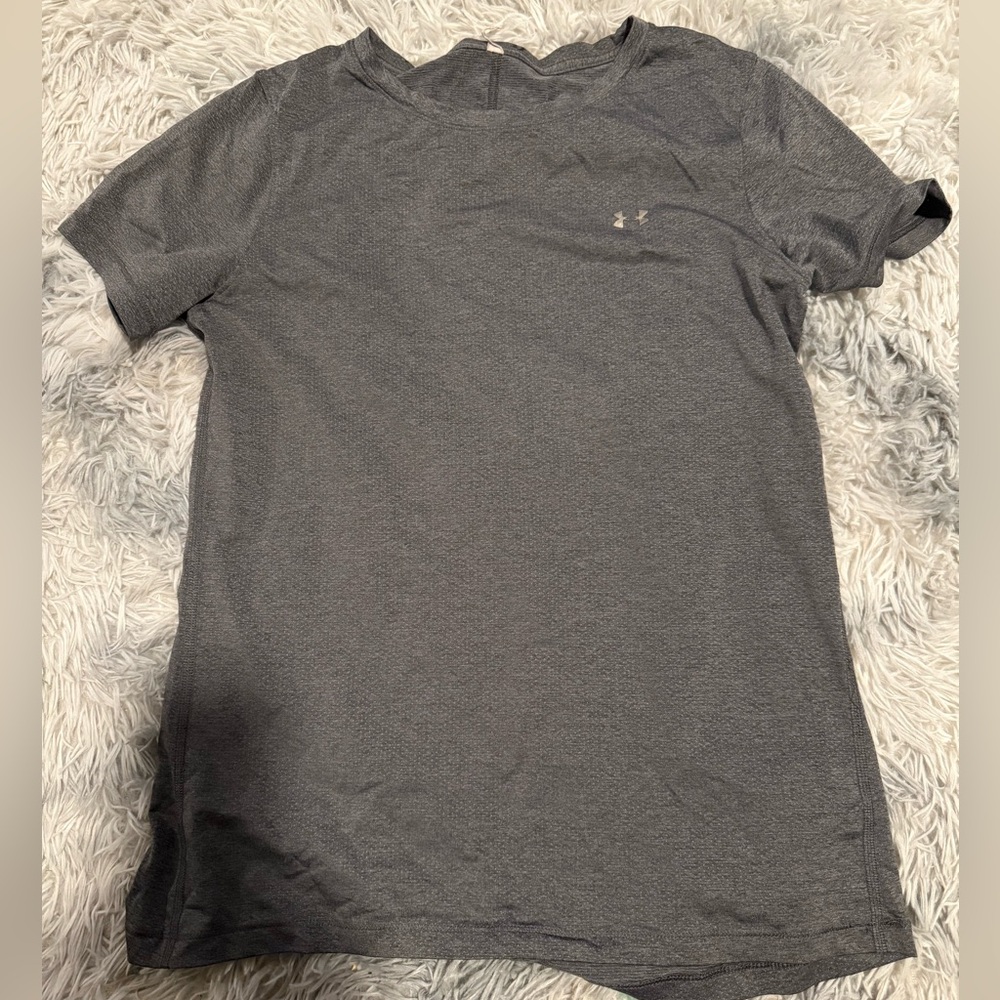 Under Armour Women's Charcoal Short Sleeve Tee